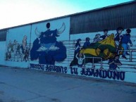 Mural - Graffiti - Pintadas - "Mural referente cuando Aldosivi abandono la popular" Mural de la Barra: La Brava • Club: Alvarado • País: Argentina