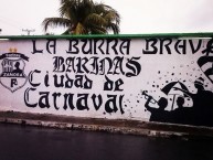 Mural - Graffiti - Pintada - Mural de la Barra: La Burra Brava • Club: Zamora