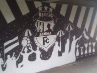Mural - Graffiti - Pintadas - Mural de la Barra: La Burra Brava • Club: Zamora • País: Venezuela
