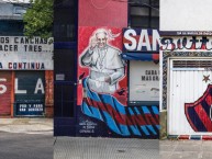 Mural - Graffiti - Pintada - Mural de la Barra: La Gloriosa Butteler • Club: San Lorenzo