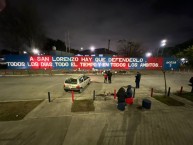 Mural - Graffiti - Pintada - "A San Lorenzo hay que defenderlo, todos los días, todo el tiempo y en todos los ambitos..." Mural de la Barra: La Gloriosa Butteler &bull; Club: San Lorenzo