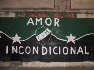 Mural - Graffiti - Pintada - "La banda del 22" Mural de la Barra: La Gloriosa • Club: Villa Mitre