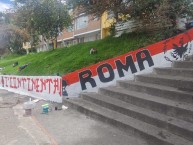 Mural - Graffiti - Pintadas - Mural de la Barra: La Guardia Albi Roja Sur &bull; Club: Independiente Santa Fe &bull; País: Colombia