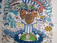 Mural - Graffiti - Pintadas - Mural de la Barra: La Guardia Imperial • Club: Racing Club • País: Argentina