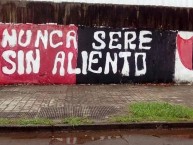 Mural - Graffiti - Pintada - "Nunca sere sin aliento" Mural de la Barra: La Hinchada Más Popular • Club: Newell's Old Boys