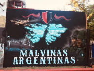 Mural - Graffiti - Pintada - "Malvinas Argentinas" Mural de la Barra: La Hinchada Más Popular • Club: Newell's Old Boys