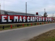 Mural - Graffiti - Pintada - "El mas campeon de Rosario" Mural de la Barra: La Hinchada Más Popular • Club: Newell's Old Boys