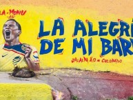 Mural - Graffiti - Pintada - Mural de la Barra: La Monumental • Club: América
