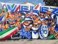 Mural - Graffiti - Pintada - "Barrio Vélez Sarsfield, provincia de Salta" Mural de la Barra: La Pandilla de Liniers • Club: Vélez Sarsfield