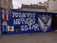 Mural - Graffiti - Pintadas - Mural de la Barra: La Pandilla de Liniers • Club: Vélez Sarsfield • País: Argentina