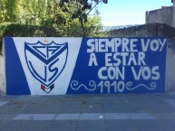 Mural - Graffiti - Pintada - "Villa Luro" Mural de la Barra: La Pandilla de Liniers • Club: Vélez Sarsfield