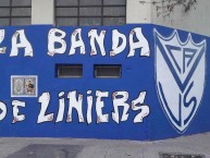 Mural - Graffiti - Pintadas - Mural de la Barra: La Pandilla de Liniers • Club: Vélez Sarsfield • País: Argentina
