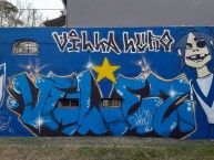 Mural - Graffiti - Pintadas - Mural de la Barra: La Pandilla de Liniers &bull; Club: Vélez Sarsfield &bull; País: Argentina