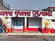 Mural - Graffiti - Pintada - "tolbe, mural en nuestra propia oficina" Mural de la Barra: La Perra Brava • Club: Toluca
