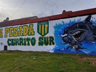 Mural - Graffiti - Pintadas - Mural de la Barra: La Pesada del Puerto • Club: Aldosivi • País: Argentina