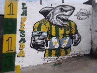 Mural - Graffiti - Pintadas - Mural de la Barra: La Pesada del Puerto • Club: Aldosivi • País: Argentina