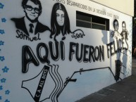 Mural - Graffiti - Pintada - "Mural en homenaje a los cuatro socios de la institución desaparecidos durante la última dictadura cívico militar" Mural de la Barra: La Peste Blanca • Club: All Boys