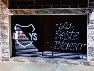 Mural - Graffiti - Pintadas - Mural de la Barra: La Peste Blanca • Club: All Boys • País: Argentina