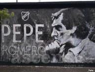 Mural - Graffiti - Pintada - "Pepe Romero" Mural de la Barra: La Peste Blanca • Club: All Boys