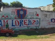 Mural - Graffiti - Pintadas - "San Lorenzo" Mural de la Barra: La Plaza y Comando • Club: Cerro Porteño • País: Paraguay