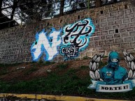 Mural - Graffiti - Pintada - "Norte 17" Mural de la Barra: La Vieja Escuela • Club: Bolívar