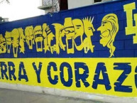 Mural - Graffiti - Pintadas - "Garra y corazón la union" Mural de la Barra: Libres y Lokos &bull; Club: Tigres &bull; País: México