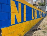 Mural - Graffiti - Pintada - "NI UN PASO ATRAS" Mural de la Barra: Libres y Lokos &bull; Club: Tigres