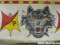 Mural - Graffiti - Pintada - "Vieja Guardia" Mural de la Barra: Lobo Sur • Club: Pereira