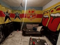 Mural - Graffiti - Pintada - "LA BANDA DEL MORELIA ~ LA FAMOSA BANDA DEL PONIENTE" Mural de la Barra: Locura 81 &bull; Club: Monarcas Morelia