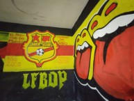 Mural - Graffiti - Pintadas - "LA BANDA DEL MORELIA ~ LA FAMOSA BANDA DEL PONIENTE" Mural de la Barra: Locura 81 &bull; Club: Monarcas Morelia &bull; País: México