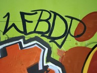Mural - Graffiti - Pintadas - "LA BANDA DEL ROJIAMARILLO PTE LA COLINA" Mural de la Barra: Locura 81 • Club: Monarcas Morelia • País: México
