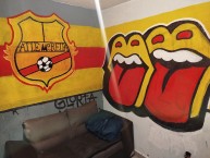 Mural - Graffiti - Pintada - "LA BANDA DEL MORELIA ~ LA FAMOSA BANDA DEL PONIENTE" Mural de la Barra: Locura 81 &bull; Club: Monarcas Morelia