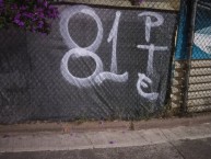 Mural - Graffiti - Pintada - "LA BANDA DEL MORELIA ~ LA FAMOSA BANDA DEL PONIENTE" Mural de la Barra: Locura 81 &bull; Club: Monarcas Morelia