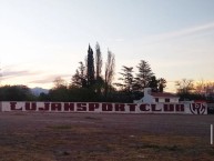 Mural - Graffiti - Pintada - Mural de la Barra: Los Borrachos de Luján &bull; Club: Luján Sport Club
