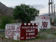Mural - Graffiti - Pintada - Mural de la Barra: Los Borrachos de Luján &bull; Club: Luján Sport Club