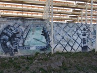 Mural - Graffiti - Pintadas - Mural de la Barra: Los Borrachos del Mastil • Club: Altos Hornos Zapla • País: Argentina