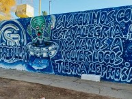 Mural - Graffiti - Pintada - Mural de la Barra: Los Caudillos del Parque • Club: Independiente Rivadavia