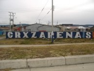 Mural - Graffiti - Pintadas - "punta arena" Mural de la Barra: Los Cruzados • Club: Universidad Católica • País: Chile