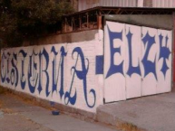 Mural - Graffiti - Pintada - "la cisterna" Mural de la Barra: Los Cruzados • Club: Universidad Católica