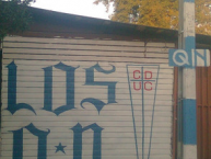 Mural - Graffiti - Pintadas - "quinta normal" Mural de la Barra: Los Cruzados • Club: Universidad Católica • País: Chile