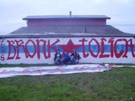 Mural - Graffiti - Pintadas - Mural de la Barra: Los Cruzados &bull; Club: Universidad Católica &bull; País: Chile