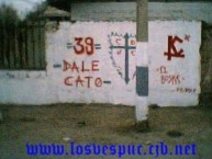 Mural - Graffiti - Pintadas - Mural de la Barra: Los Cruzados &bull; Club: Universidad Católica &bull; País: Chile