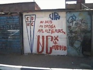Mural - Graffiti - Pintadas - Mural de la Barra: Los Cruzados &bull; Club: Universidad Católica &bull; País: Chile