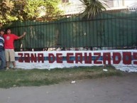 Mural - Graffiti - Pintadas - Mural de la Barra: Los Cruzados &bull; Club: Universidad Católica &bull; País: Chile