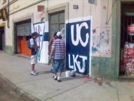 Mural - Graffiti - Pintadas - Mural de la Barra: Los Cruzados &bull; Club: Universidad Católica &bull; País: Chile