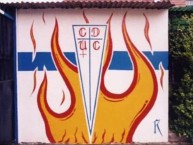 Mural - Graffiti - Pintadas - Mural de la Barra: Los Cruzados &bull; Club: Universidad Católica &bull; País: Chile