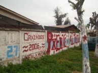 Mural - Graffiti - Pintadas - Mural de la Barra: Los Cruzados &bull; Club: Universidad Católica &bull; País: Chile