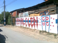 Mural - Graffiti - Pintada - Mural de la Barra: Los Cruzados • Club: Universidad Católica