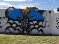 Mural - Graffiti - Pintadas - "Mural de Danubio, Dibujo de Danubio," Mural de la Barra: Los Danu Stones • Club: Danubio • País: Uruguay