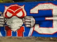 Mural - Graffiti - Pintadas - "El 34" Mural de la Barra: Los de Abajo • Club: Universidad de Chile - La U • País: Chile